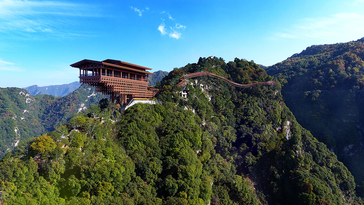 【云游渭南】待到春暖花開之時，我們相約草長鶯飛的少華山！_fororder_龍首閣 (2)